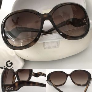 Like-new Dolce & Gabbana Tortoiseshell Sunglasses